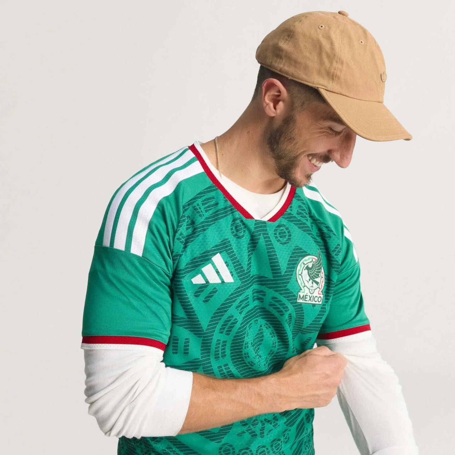 adidas 2026 Mexico Men's Authentic Home Soccer Jersey