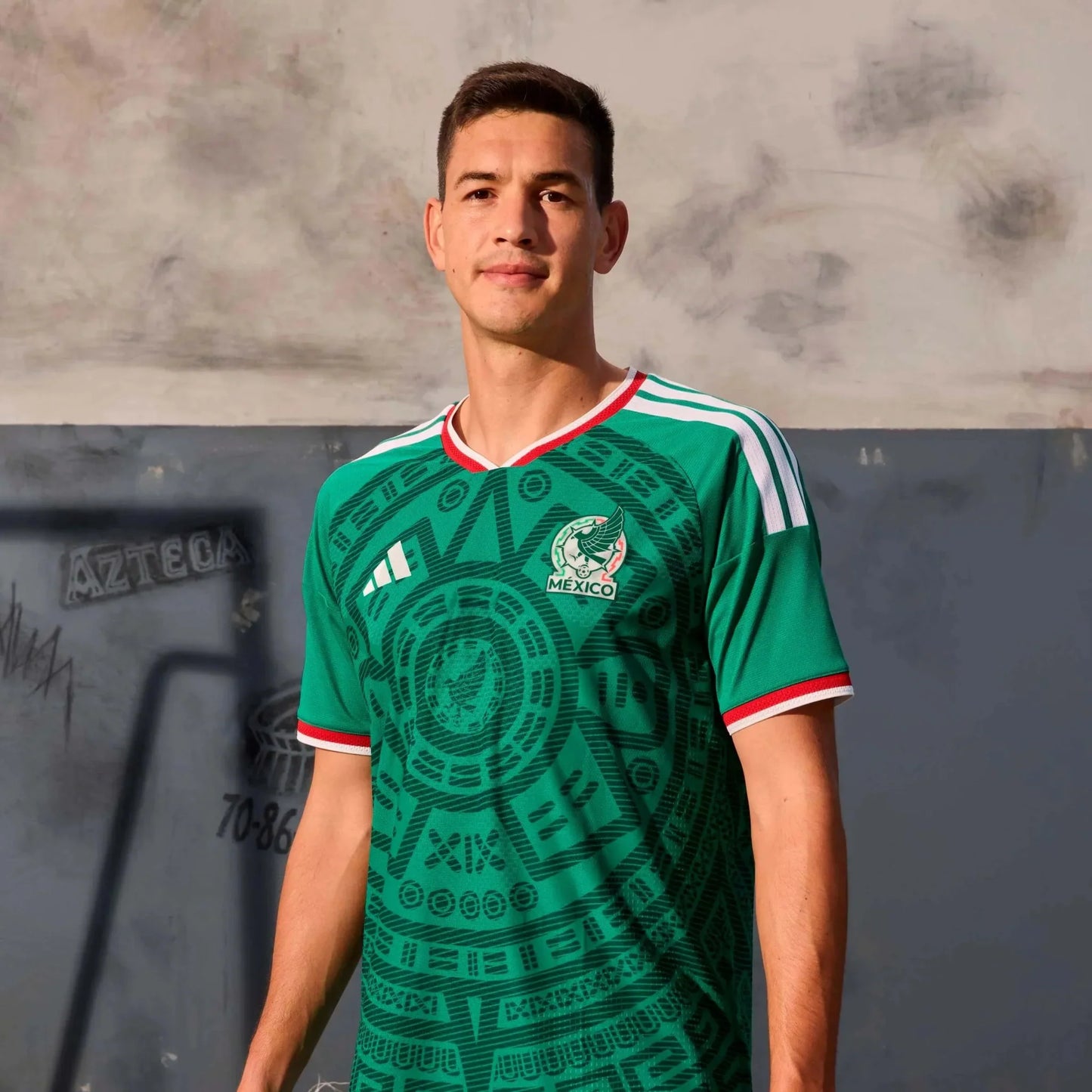 adidas 2026 Mexico Men's Authentic Home Soccer Jersey