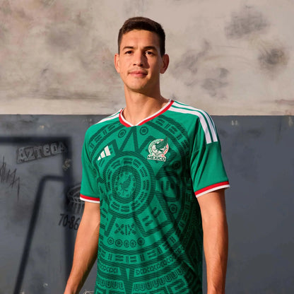 adidas 2026 Mexico Men's Authentic Home Soccer Jersey