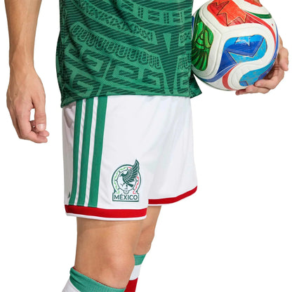 adidas 2026 Mexico Men's Stadium Home Shorts