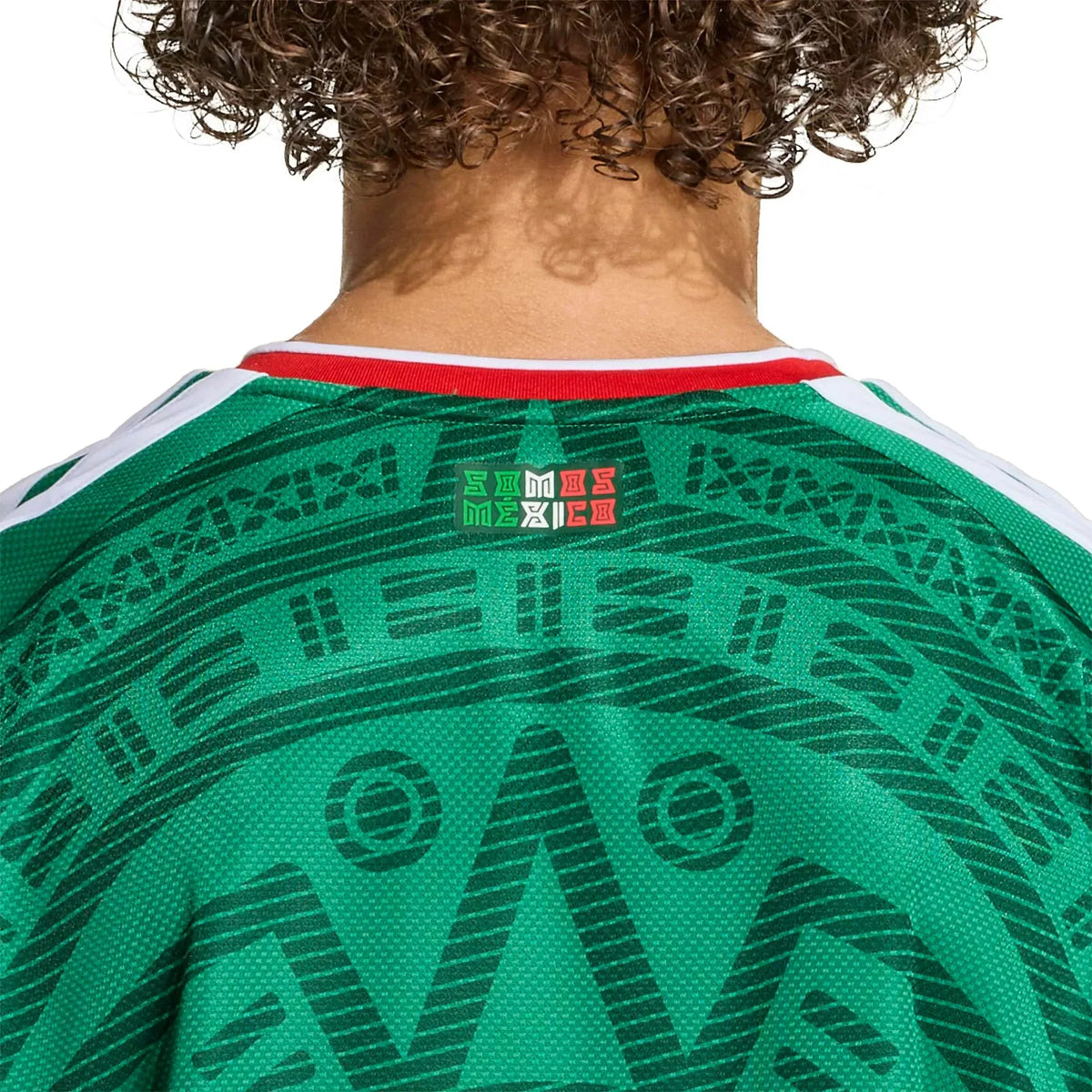 adidas 2026 Mexico Youth Stadium Home Soccer Jersey