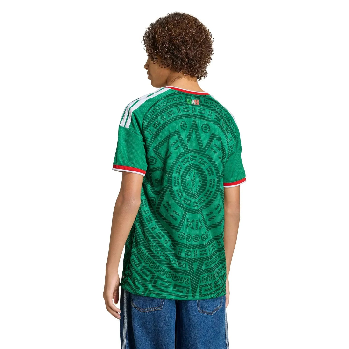 adidas 2026 Mexico Youth Stadium Home Soccer Jersey