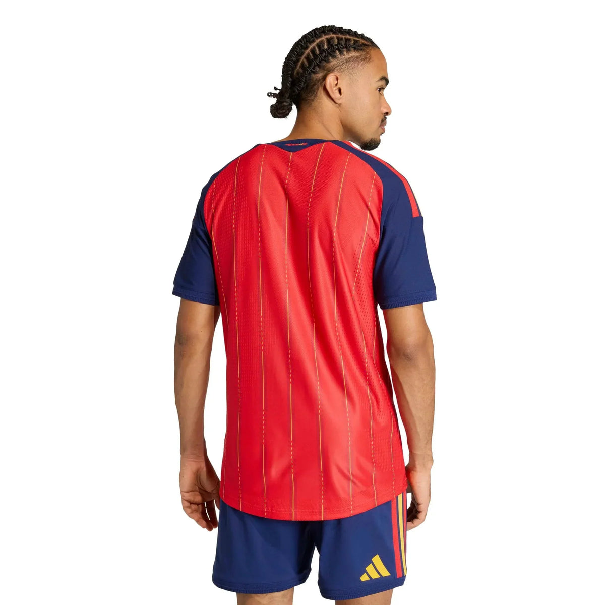 adidas 2026 Spain Men's Authentic Home Soccer Jersey