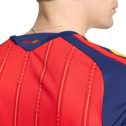 adidas 2026 Spain Men's Stadium Home Soccer Jersey