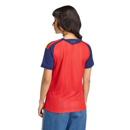 adidas 2026 Spain Women's Stadium Home Soccer Jersey