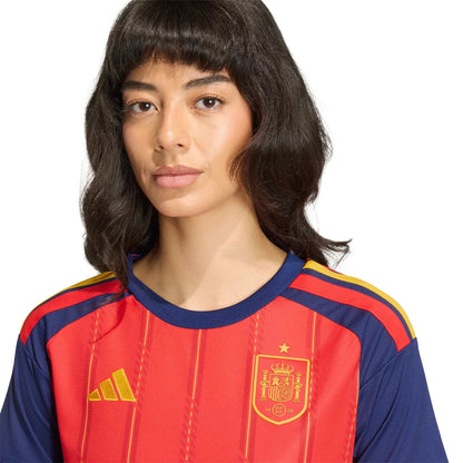 adidas 2026 Spain Women's Stadium Home Soccer Jersey