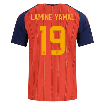 adidas 2026 Spain Youth Stadium Home Soccer Jersey
