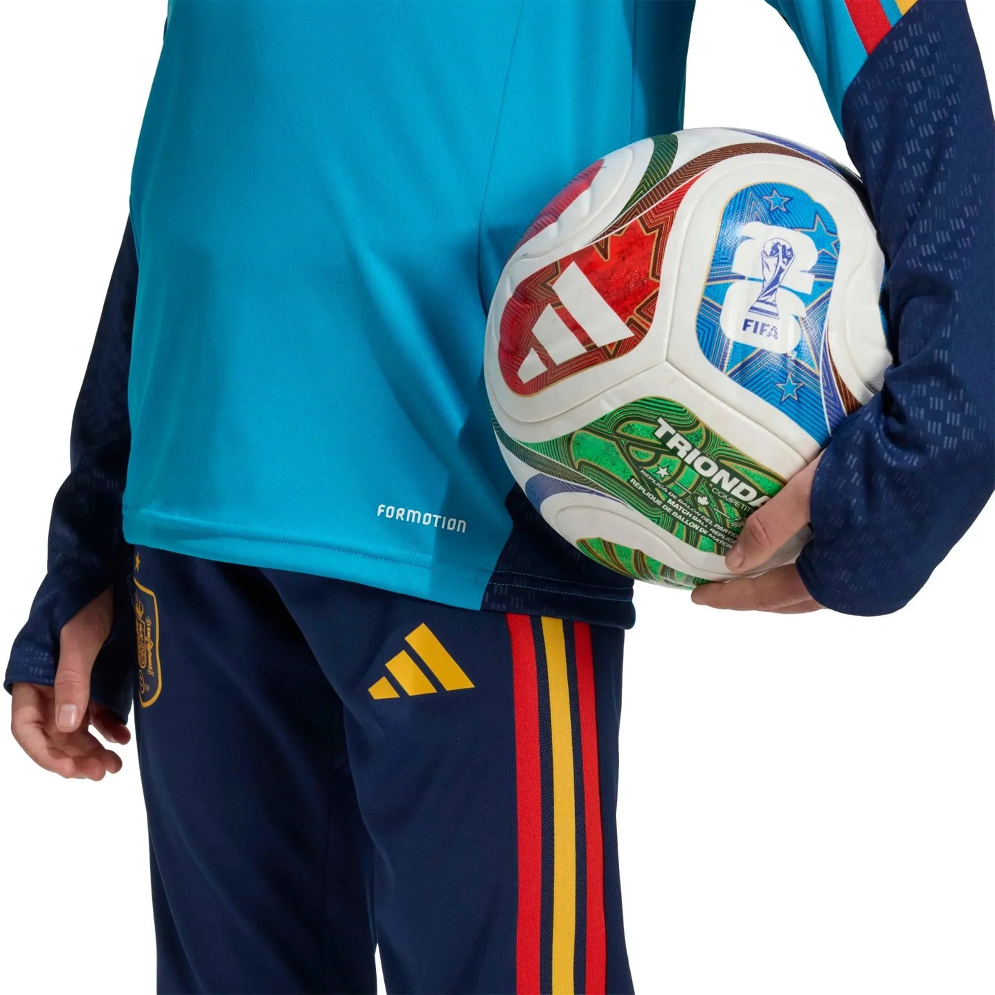 adidas 2026 Spain Youth Tiro Training Top