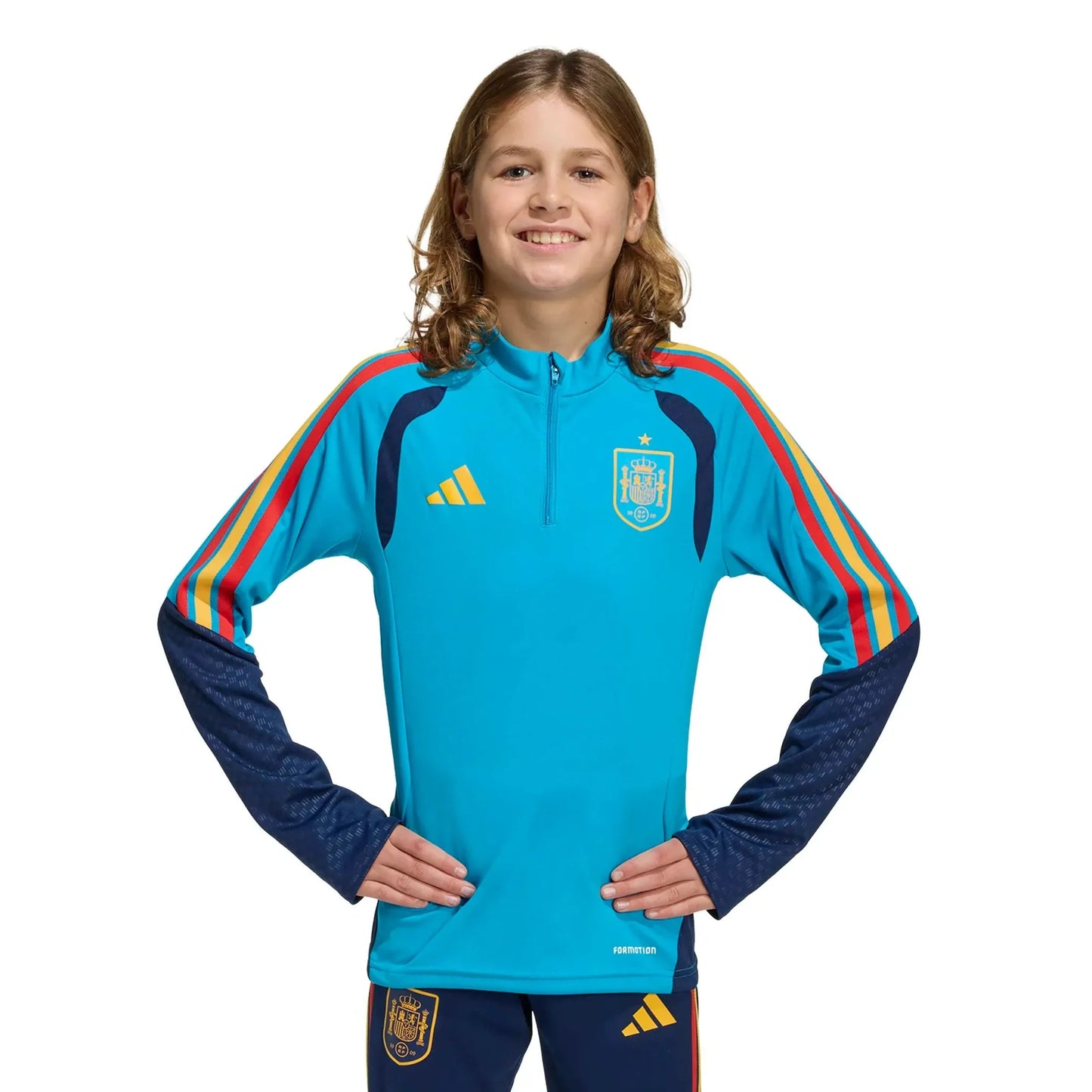 adidas 2026 Spain Youth Tiro Training Top