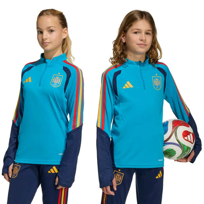 adidas 2026 Spain Youth Tiro Training Top
