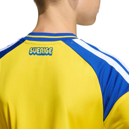 adidas 2026 Sweden Youth Stadium Home Soccer Jersey