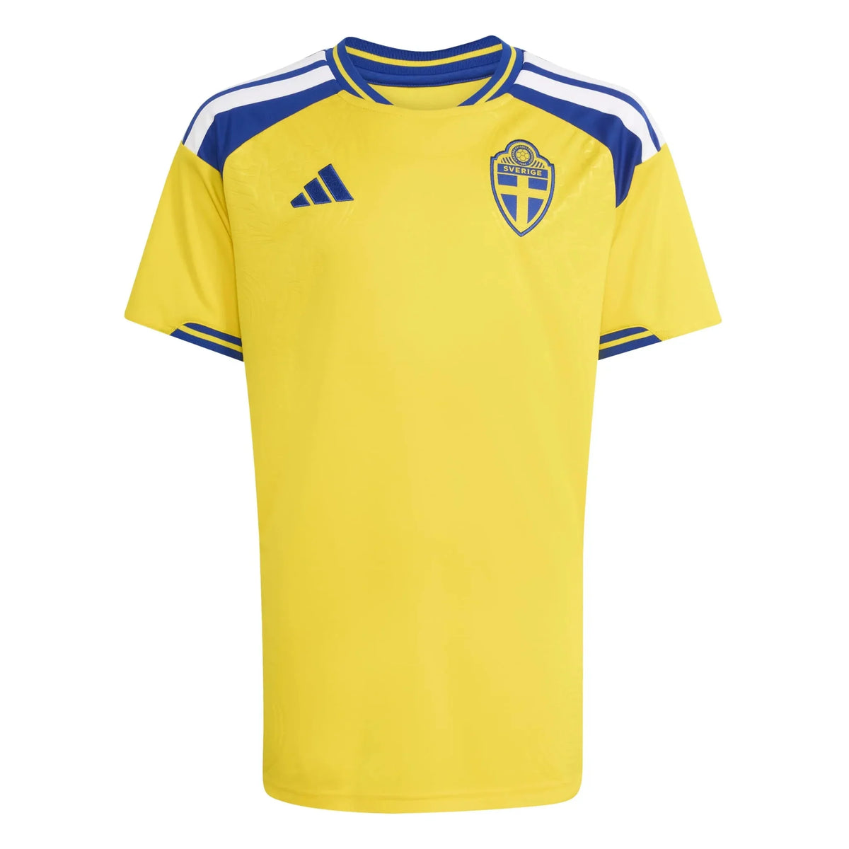 adidas 2026 Sweden Youth Stadium Home Soccer Jersey