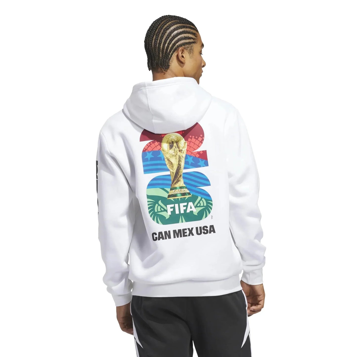 adidas 2026 World Cup Men's Match Ball Graphic Hoodie