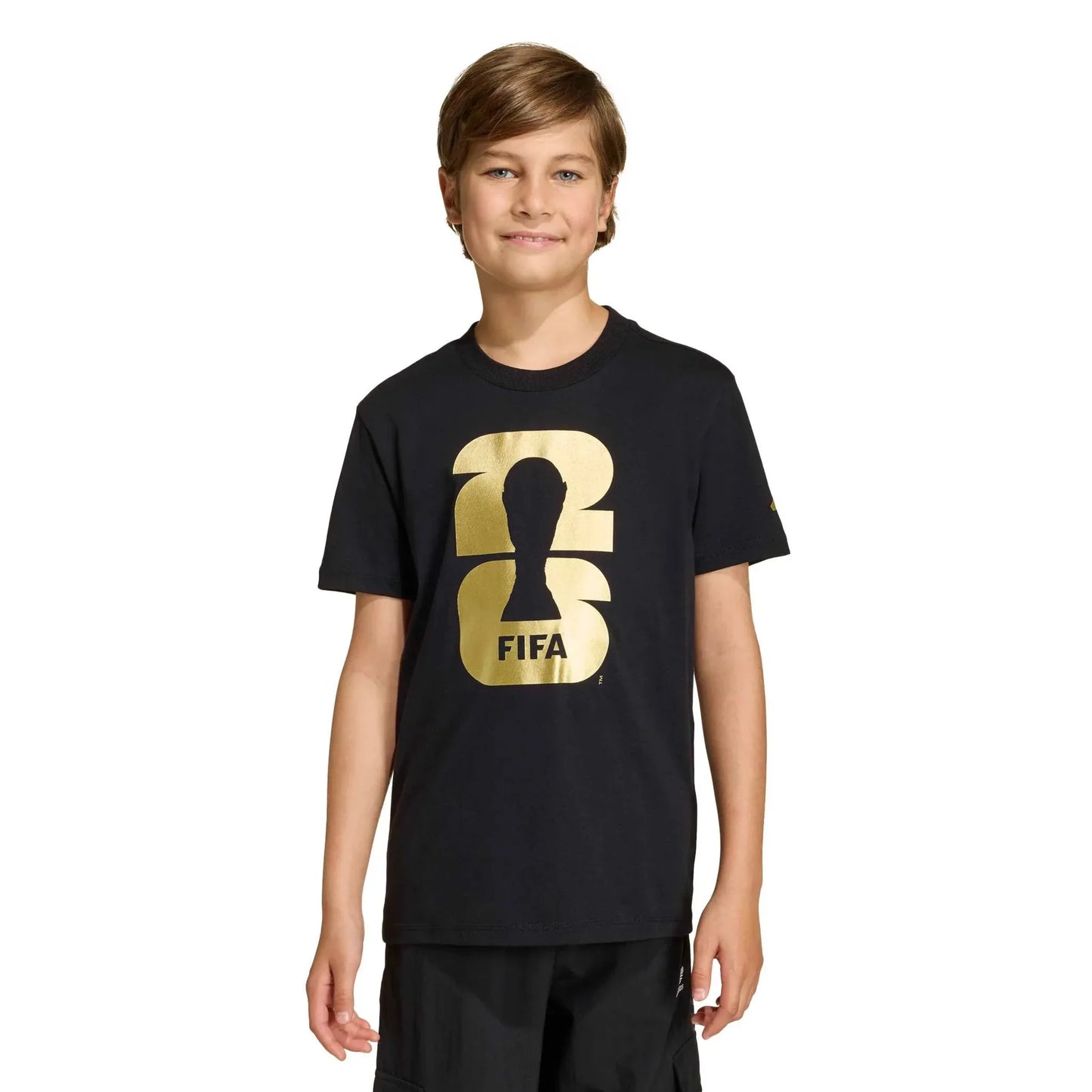 adidas 2026 World Cup Youth Official Emblem Tee