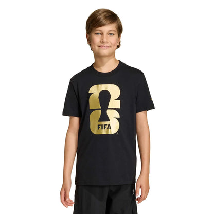 adidas 2026 World Cup Youth Official Emblem Tee