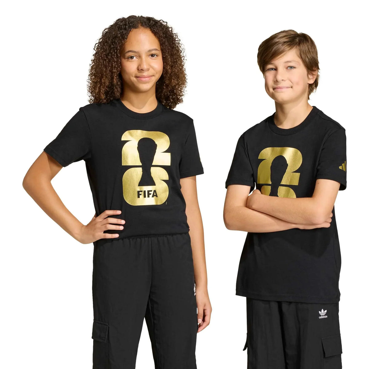 adidas 2026 World Cup Youth Official Emblem Tee