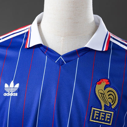 France Jersey 1982 Home Retro Football Kit