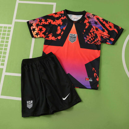 Kids USA Goalkeeper Jersey 2026 World Cup Football Kit Soccer Shirt