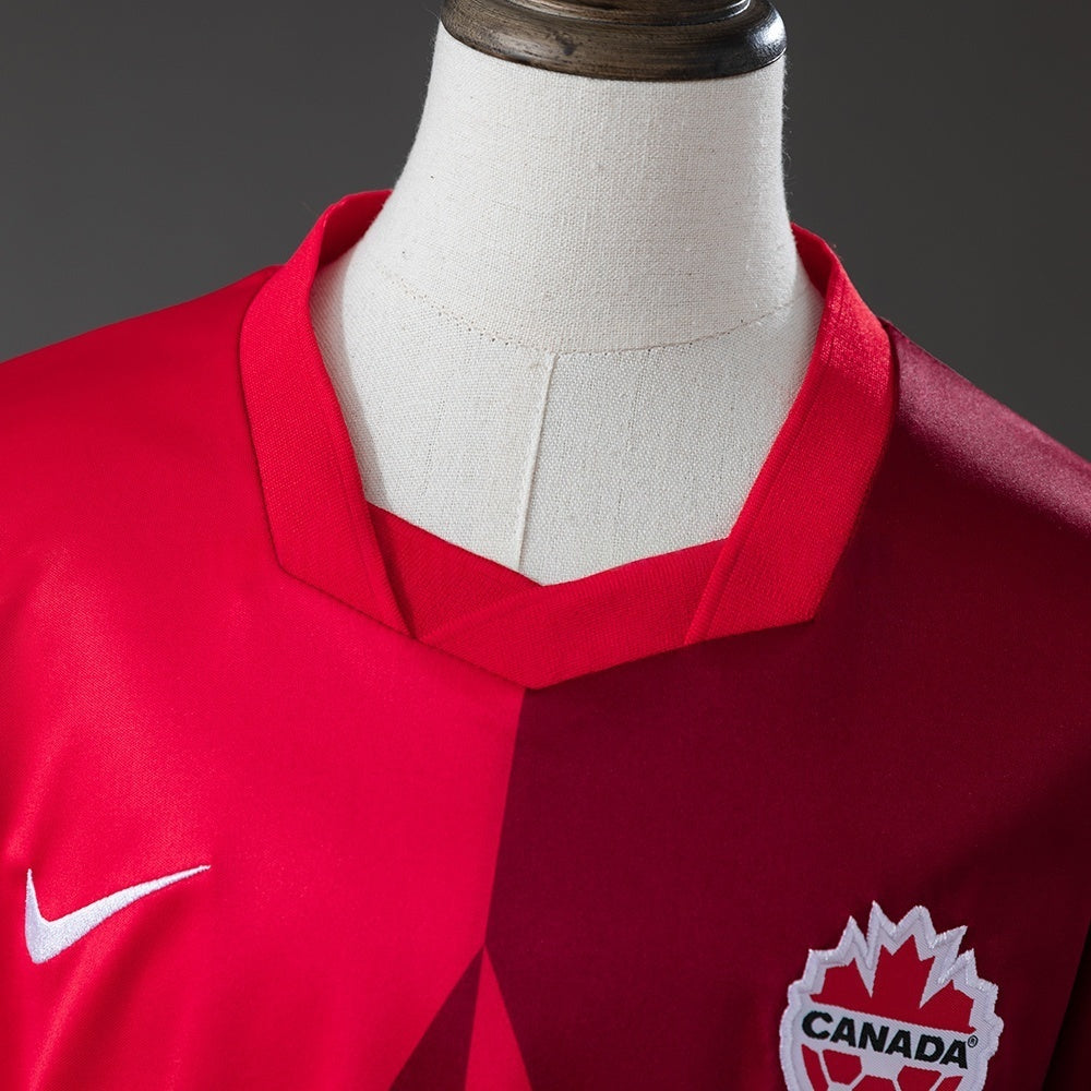 Kids Canada Home Jersey 2026 World Cup Football Kit Soccer Shirt