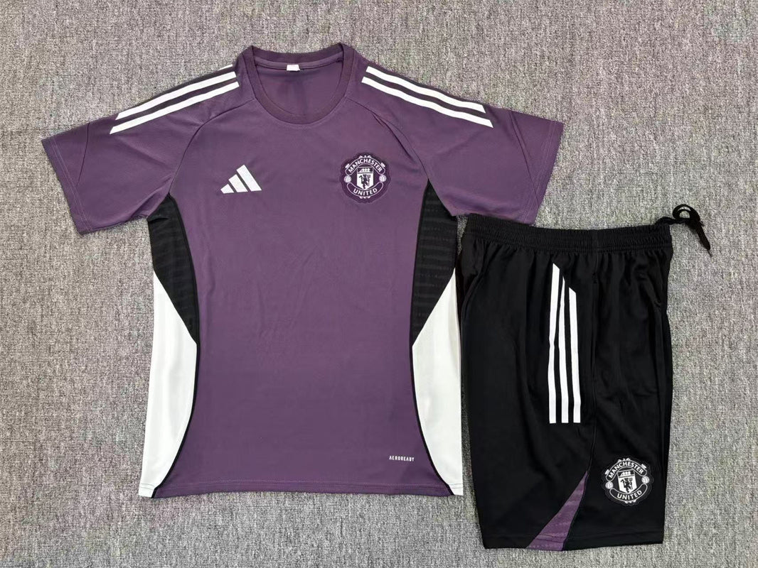 Kids Manchester United Training Tracksuits 25/26 Football Kit Soccer Jersey