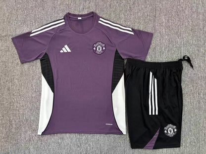 Kids Manchester United Training Tracksuits 25/26 Football Kit Soccer Jersey