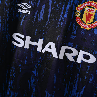 Retro Manchester United Jersey 1993-94 Away Football Kit Soccer Jersey