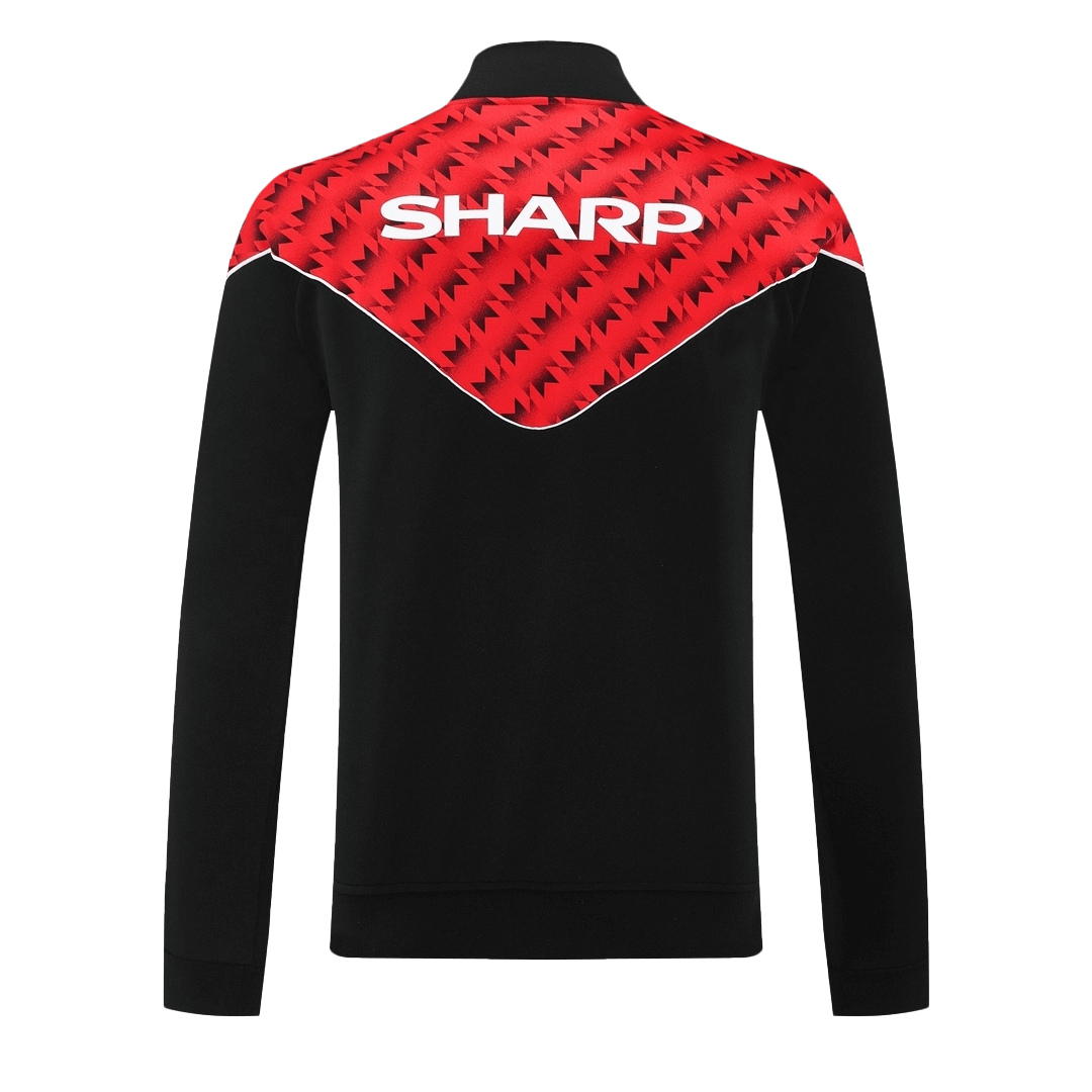 Manchester United 2025/26 Red&Black Training Tracksuit Kit (Top+Pants)
