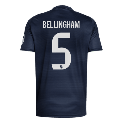 BELLINGHAM #5 Mens Real Madrid Away Jersey 2025/26 [PREMIUM]