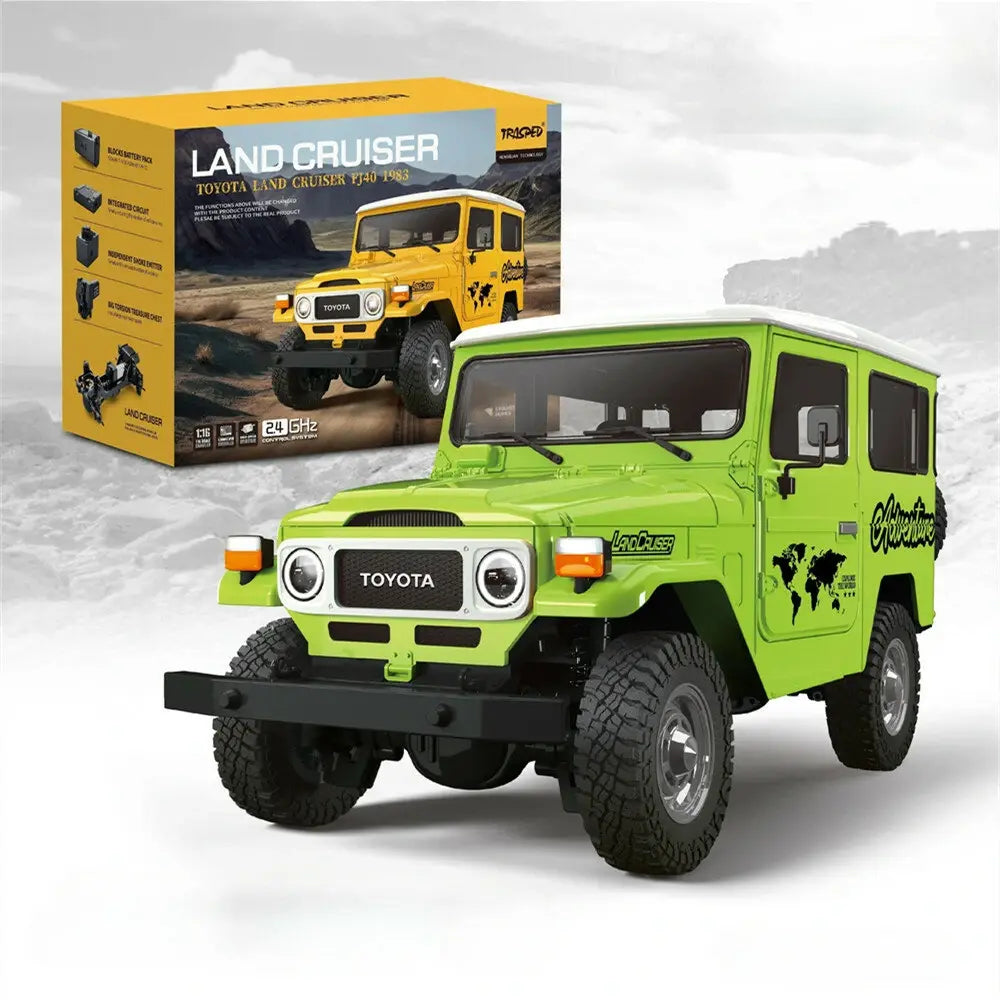 HG HG4-50 TRASPED 1/16 Scale 2.4G 4WD RC Rock Crawler Off-Road Climbing Truck LED Light Full Proportional RTR