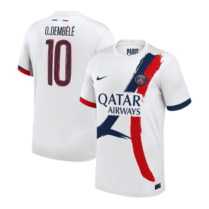 O.DEMBÉLÉ #10 Mens PSG Away Jersey 2025/26 - UCL