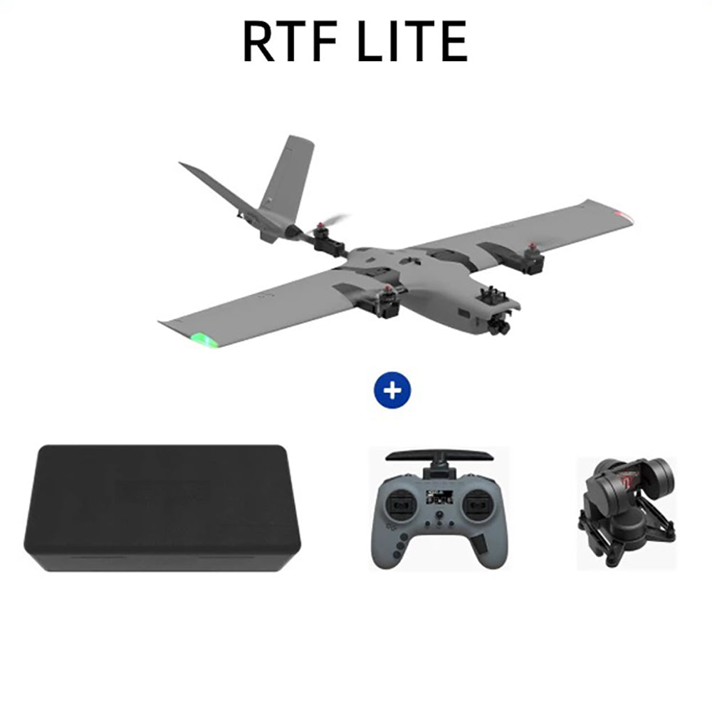 AFModel ROCWING VTOL FPV Airplane 3-Axis Stabilized Fixed-Wing UAV RC Aircraft