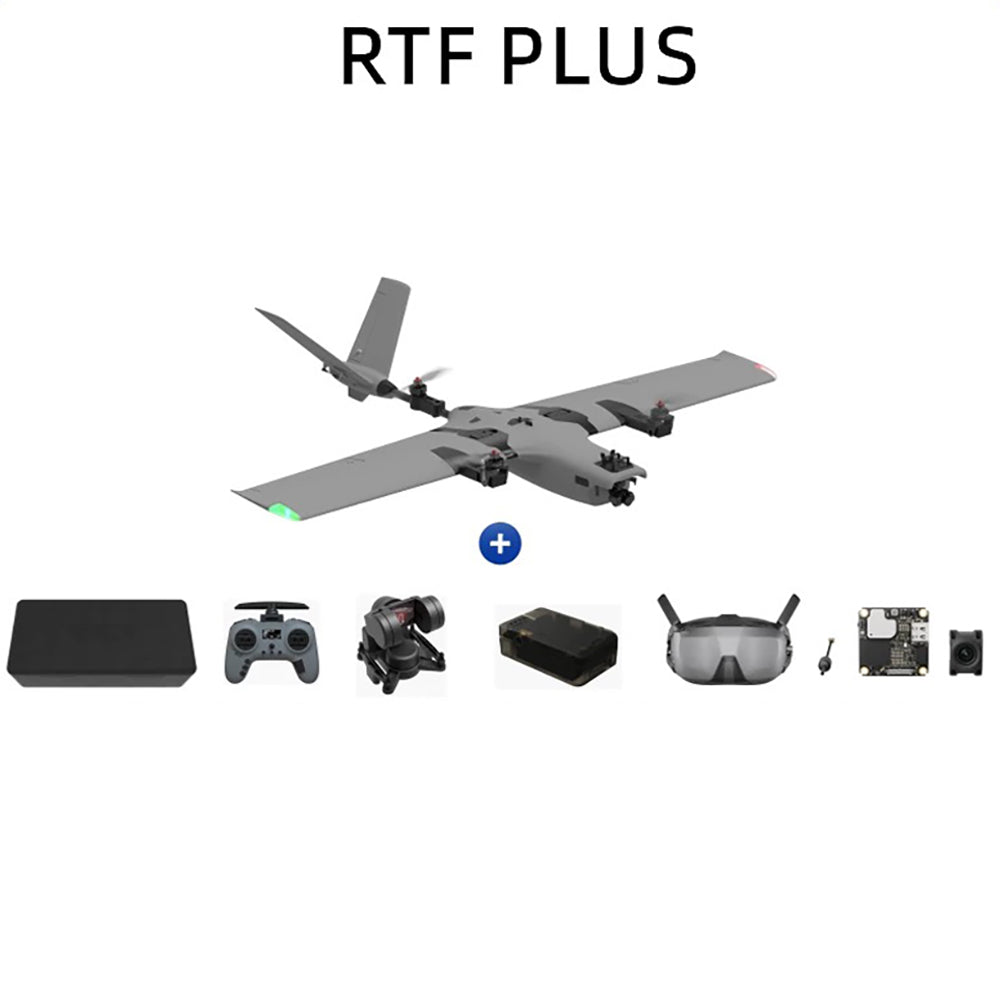 AFModel ROCWING VTOL FPV Airplane 3-Axis Stabilized Fixed-Wing UAV RC Aircraft