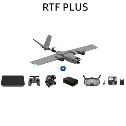 AFModel ROCWING VTOL FPV Airplane 3-Axis Stabilized Fixed-Wing UAV RC Aircraft