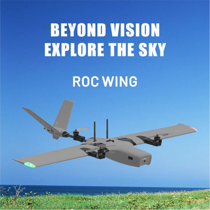 AFModel ROCWING VTOL FPV Airplane 3-Axis Stabilized Fixed-Wing UAV RC Aircraft