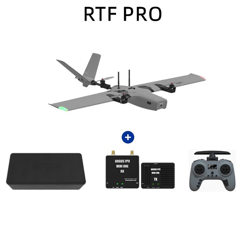 AFModel ROCWING VTOL FPV Airplane 3-Axis Stabilized Fixed-Wing UAV RC Aircraft