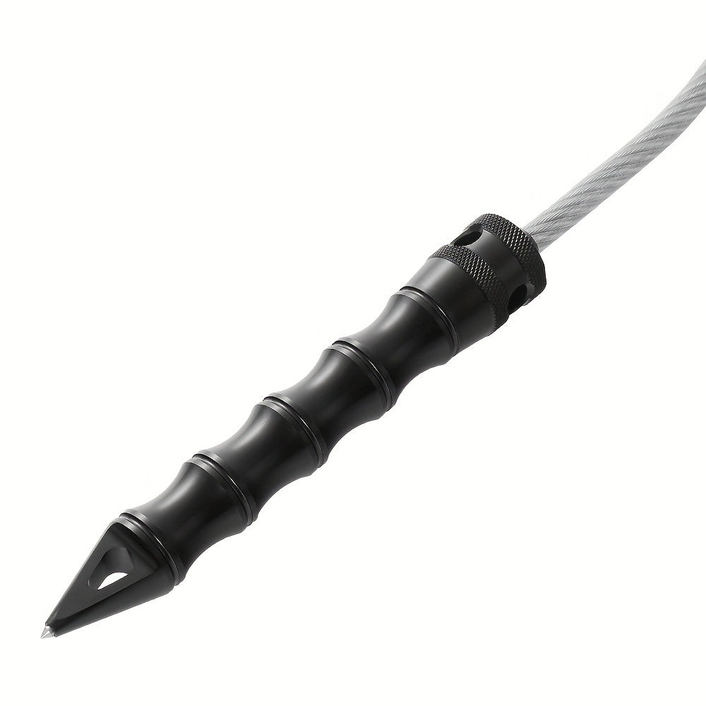 Aluminum Baton – Tactical Self Defense Whip with Alloy Handle with Tungsten Glass Breaker