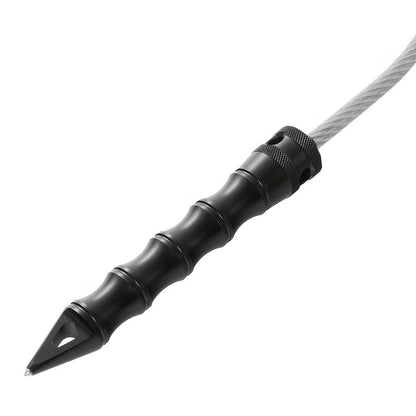 Aluminum Baton – Tactical Self Defense Whip with Alloy Handle with Tungsten Glass Breaker