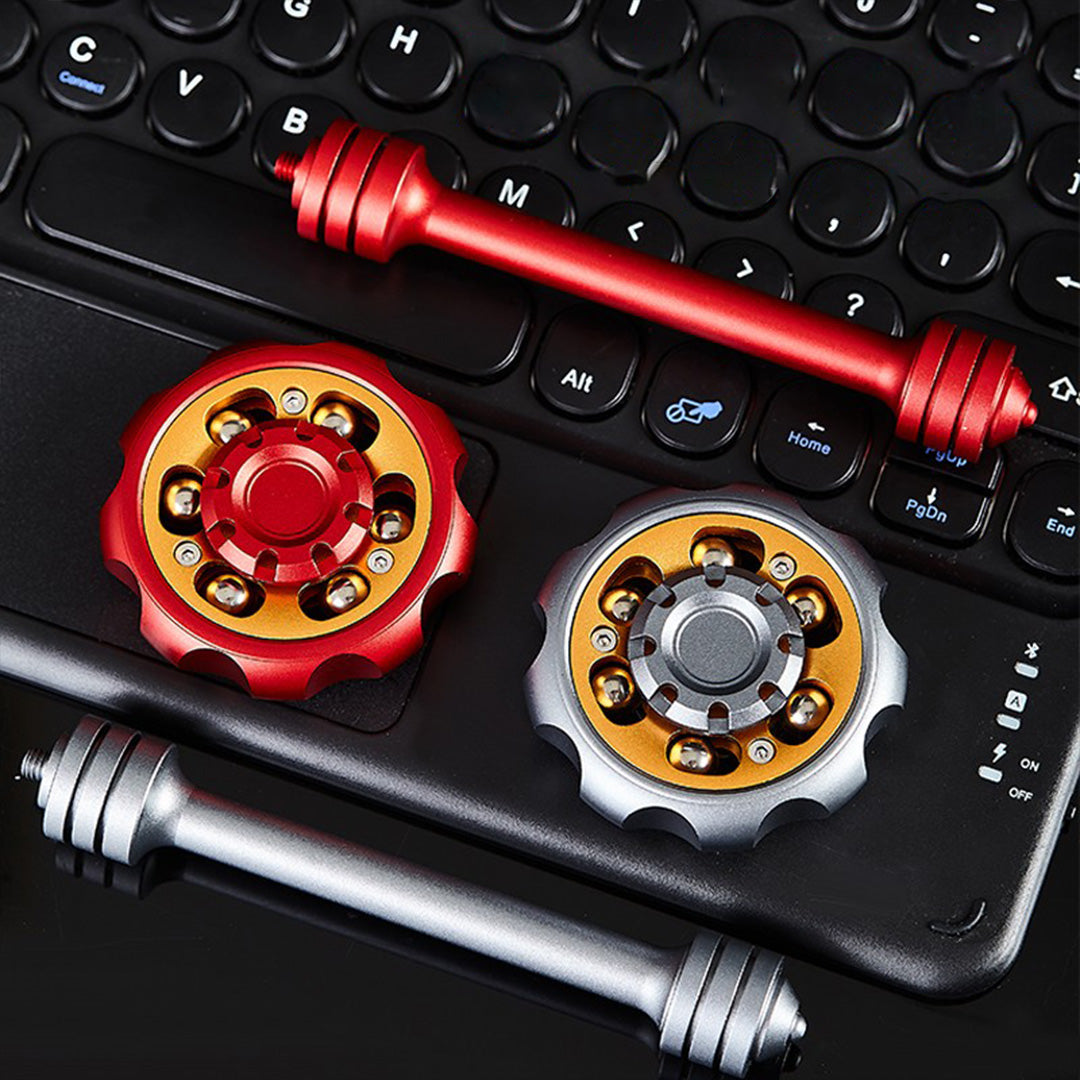 Aluminum Fidget Spinner – Metal Ferris Wheel Cyberpunk for Alternative Styling