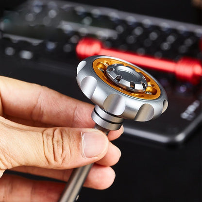Aluminum Fidget Spinner – Metal Ferris Wheel Cyberpunk for Alternative Styling