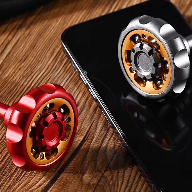Aluminum Fidget Spinner – Metal Ferris Wheel Cyberpunk for Alternative Styling