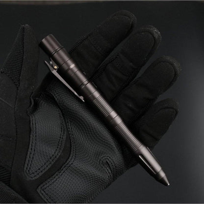Aluminum Flashlight Tactical Pen – Tungsten Tip USB Rechargeable TSA Approved