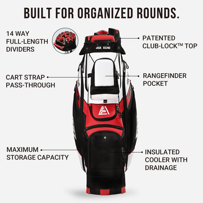 T-LOCK 2.0 Cart Bag / White