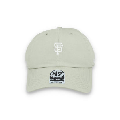'47 Brand San Francisco Giants Foundation Clean Up Adjustable Hat- System Grey