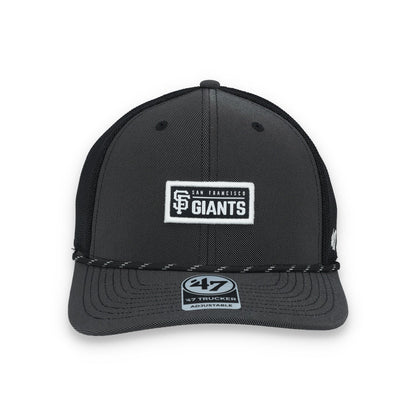 '47 Brand San Francisco Giants Rumble Rope Trucker Adjustable Snapback Hat