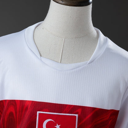 Kids Turkey Home Jersey 2026 World Cup Football Kit Soccer Shirt