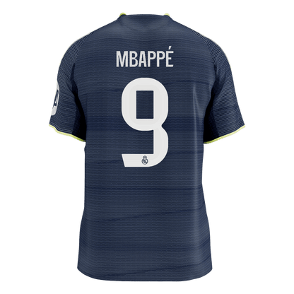 MBAPPÉ #9 Mens Real Madrid Away Jersey 2025/26 - Player Version (Slim Fit) [PREMIUM]