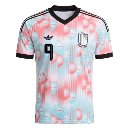 LUKAKU #9 Mens Belgium World Cup Away Jersey 2026
