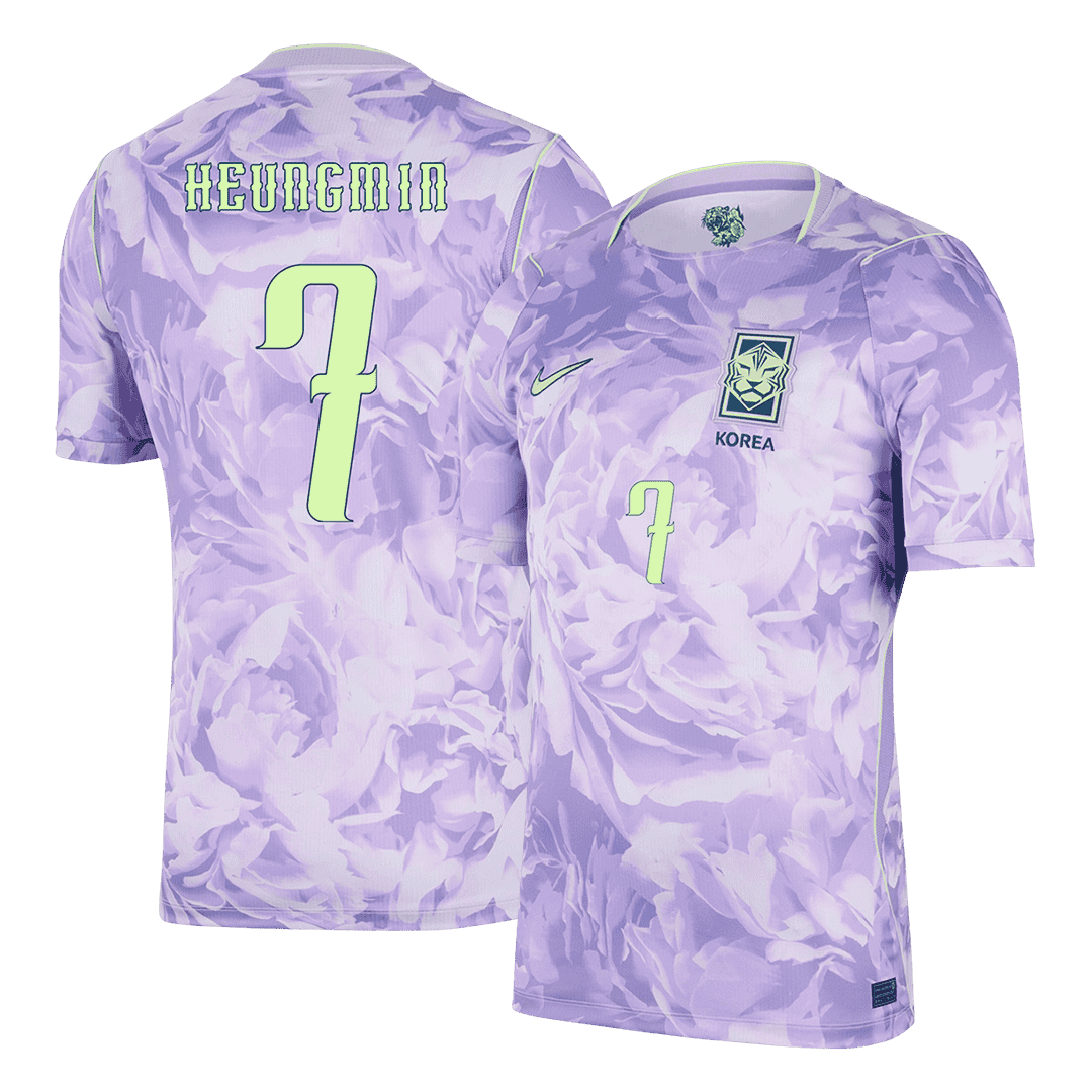 HEUNGMIN #7 Mens South Korea World Cup Away Jersey 2026
