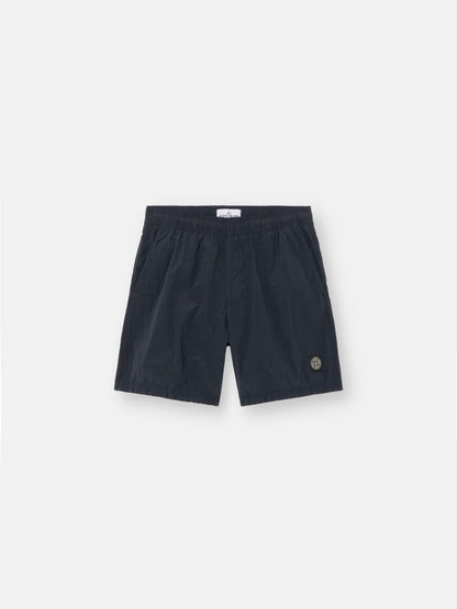 Stone Island Nylon Metal Mid-Length Swim Shorts in Navy