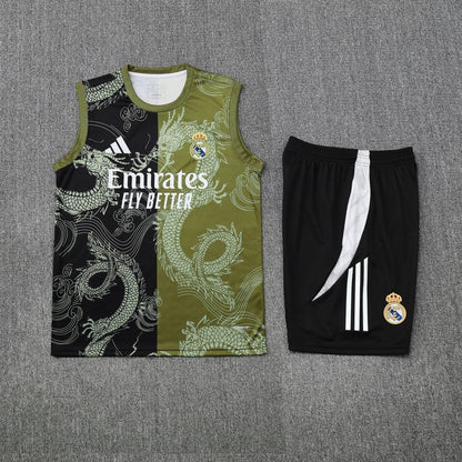 Real Madrid Vest Set Training Tracksuits 25/26 Football Kit Soccer Jersey